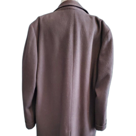 Rare Vintage Gentlemen’s Hand Tailored Davenport wool & cashmere Topcoat!  Large - Picture 3 of 11